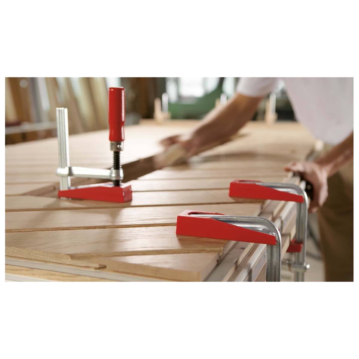 Bessey FK40 - 10 - Tornillo de apriete para superficies planas Bessey FK 400/100 - Ferrotecnia