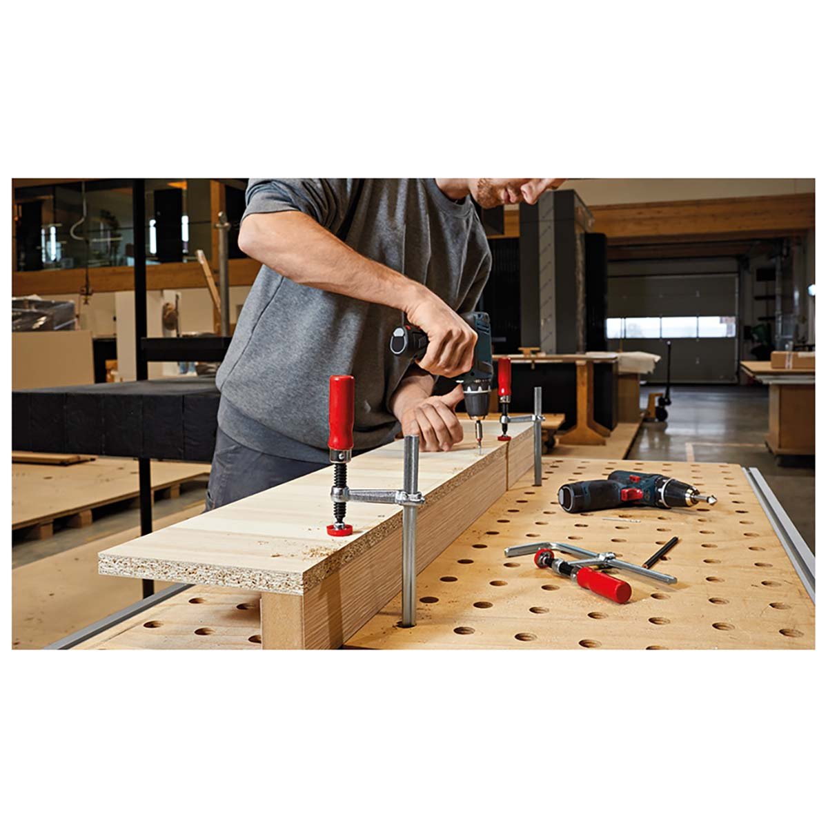 Bessey GTR12SET - Juego de 2 tornillos de apriete para rieles guía Bessey GTR 120/60 - Ferrotecnia