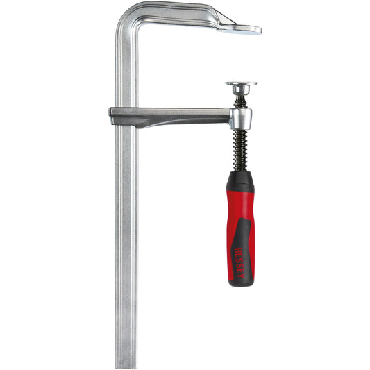 Bessey GZ20-2K - Tornillo de apriete todo acero con mango bicomponente Bessey GZ 200/100