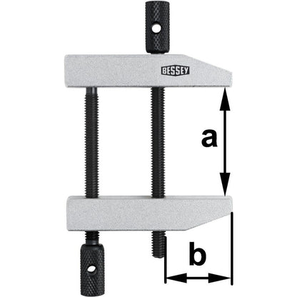 Bessey PA40 - Tornillo de apriete paralelo Bessey PA 46/26