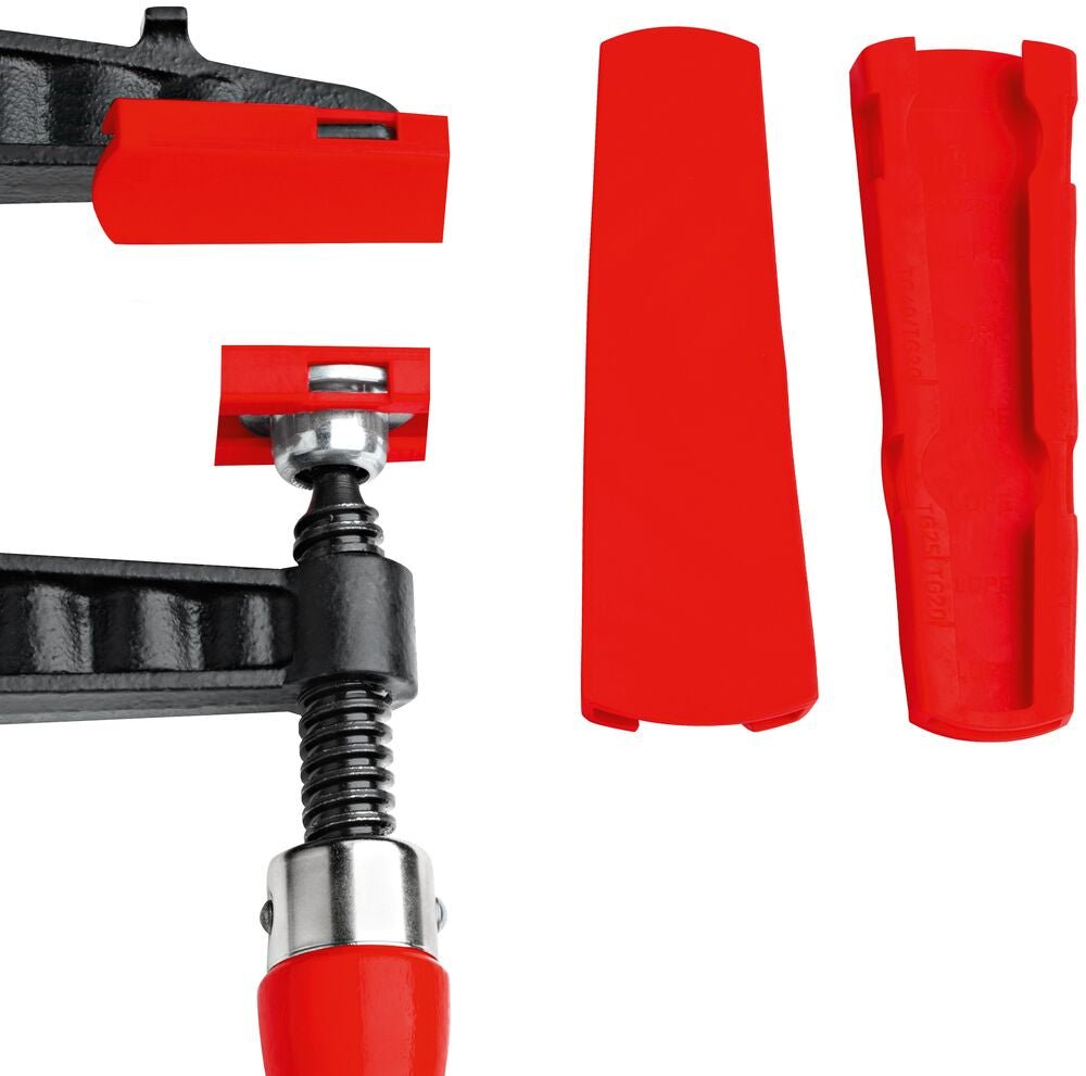 Bessey SKS1020 - Protectores largos para mordazas de tornillos de apriete Bessey 10/20 - Ferrotecnia