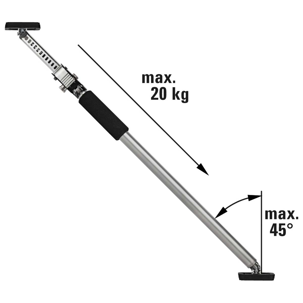 Bessey ST125 - Puntal de expansión Bessey de 1,25 m - Ferrotecnia