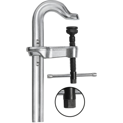 Bessey STBVC15 - Tornillo de apriete de acero forjado de alta potencia STBVC 150 mm - Ferrotecnia