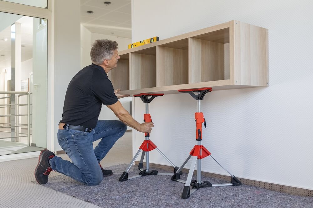 Bessey STE 250 - Puntal de expansión con mecanismo de bombeo de 1,4 a 2,5 m - Ferrotecnia