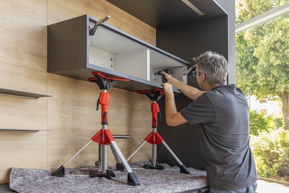 Bessey STE 250 - Puntal de expansión con mecanismo de bombeo de 1,4 a 2,5 m - Ferrotecnia