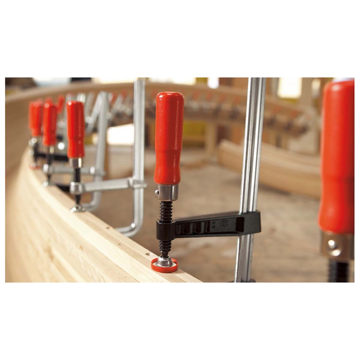 Bessey TG10 - Tornillo de apriete con mango de madera Bessey TG 100/50 - Ferrotecnia