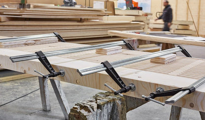 Bessey TGK150K - Tornillo de apriete con mordazas de fundición TGK - K 1500 mm - Ferrotecnia