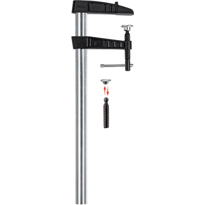 Bessey TGK150K -  Tornillo de apriete con mordazas de fundición TGK-K 1500 mm