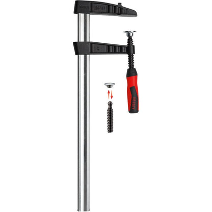 Bessey TGK2502K - Tornillo de apriete reforzado con mango bicomponente TGK 2500/120