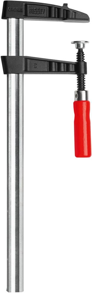 Bessey TGK40 - Tornillo de apriete reforzado con mango de madera Bessey TGK 400/120 - Ferrotecnia