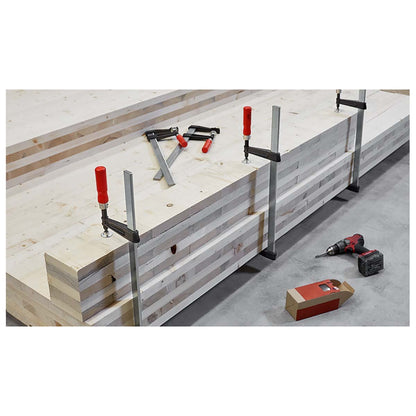 Bessey TGKR150 - Tornillo de apriete reforzado con mango de madera Bessey TGKR 1500/120 - Ferrotecnia