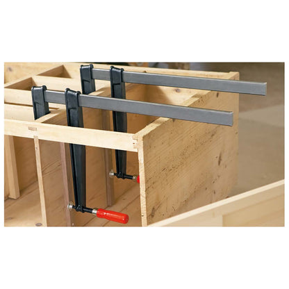 Bessey TGN40T20 - Tornillo de apriete con mango de madera de gran alcance Bessey TGNT 400/200 - Ferrotecnia