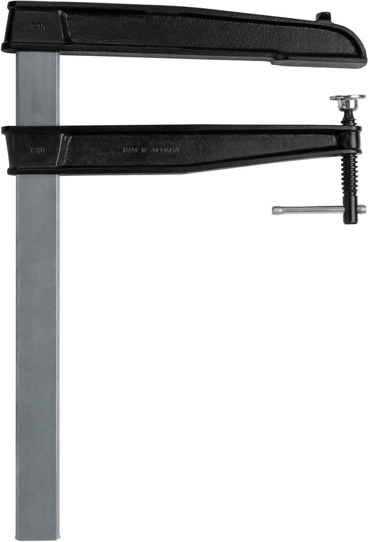 Bessey TGN60T25K - Tornillo de apriete de gran alcance con mordazas de fundición TGNT - K 600 mm - Ferrotecnia