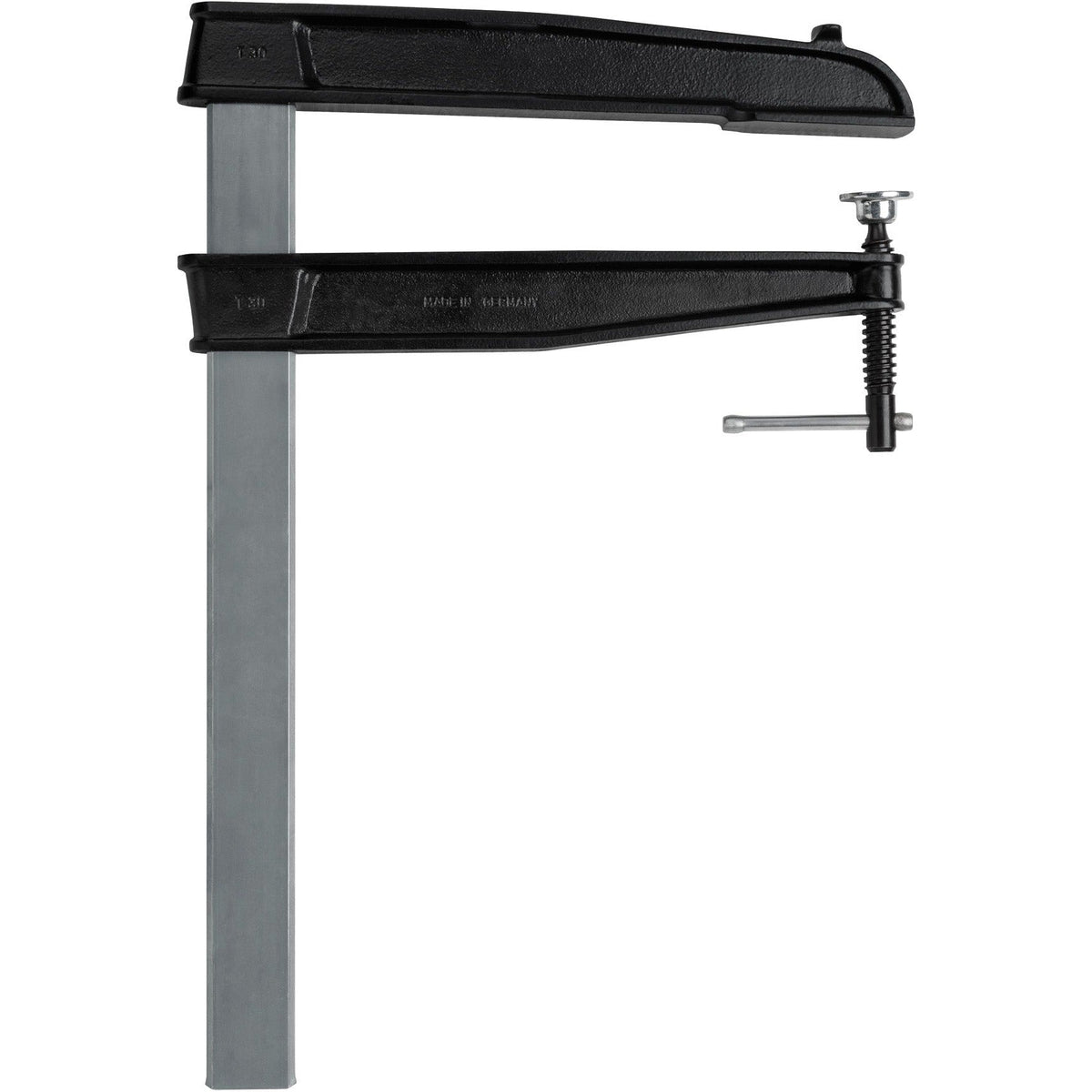 Bessey TGN80T30K - Tornillo de apriete de gran alcance con mordazas de fundición TGNT-K 800 mm - Ferrotecnia