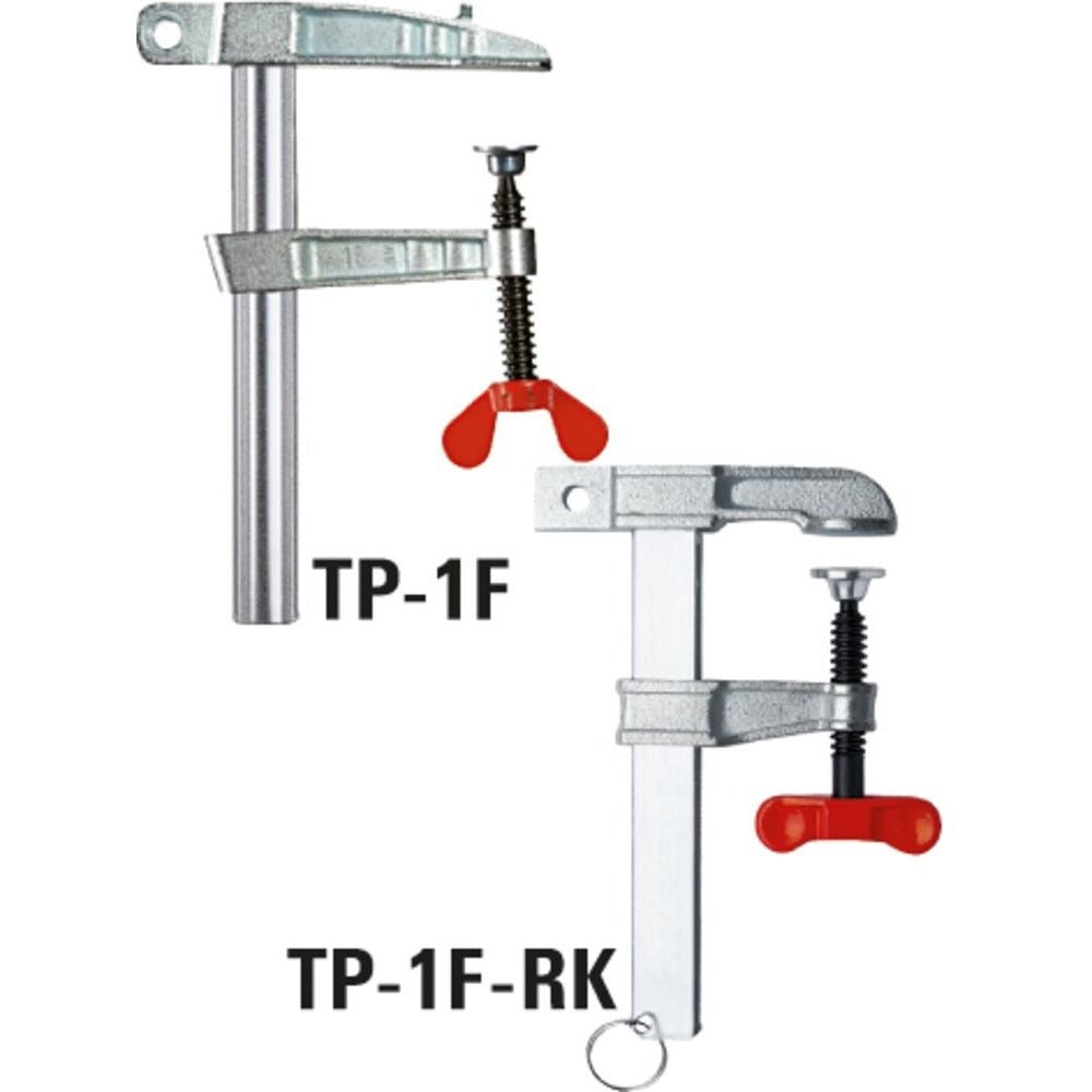 Bessey TP2FRK - Tornillo de apriete con toma de tierra Bessey TP-2F-RK 150/ 60 - Ferrotecnia