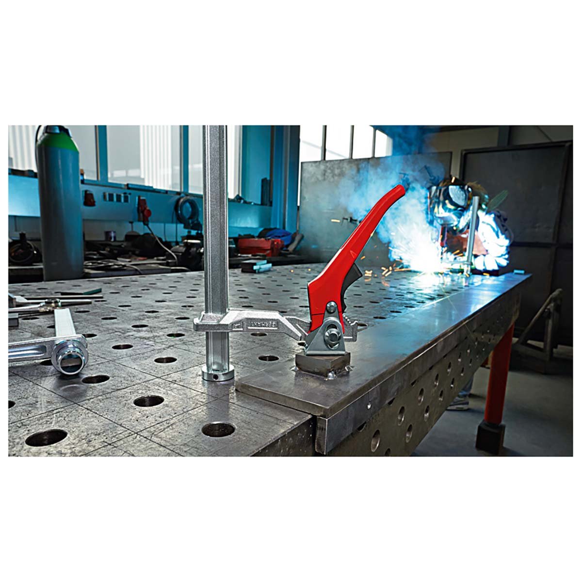 Morsetto Per Tavoli Di Saldatura TW28 300/140 – Pinza Professionale Di Alta Qualità