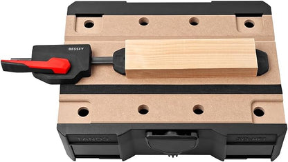 Bessey WNS - SET - MFT - Juego de 2 abrazaderas de fijación horizontal para mesas multifunción - Ferrotecnia