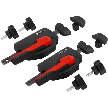 Bessey WNS-SET-MFT Set of 2 Horizontal Fixing Clamps for Multi-Function Tables