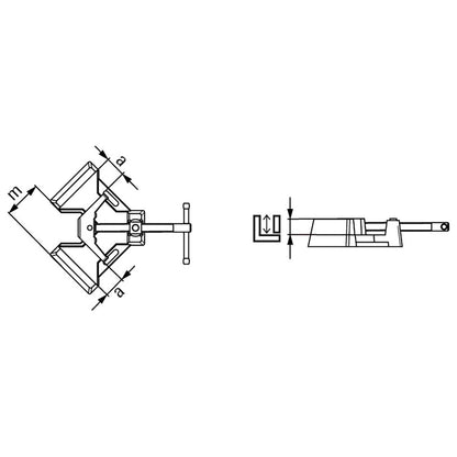 Bessey WSM12 - Mordaza para soldadura ángulos Bessey WSM12 - Ferrotecnia