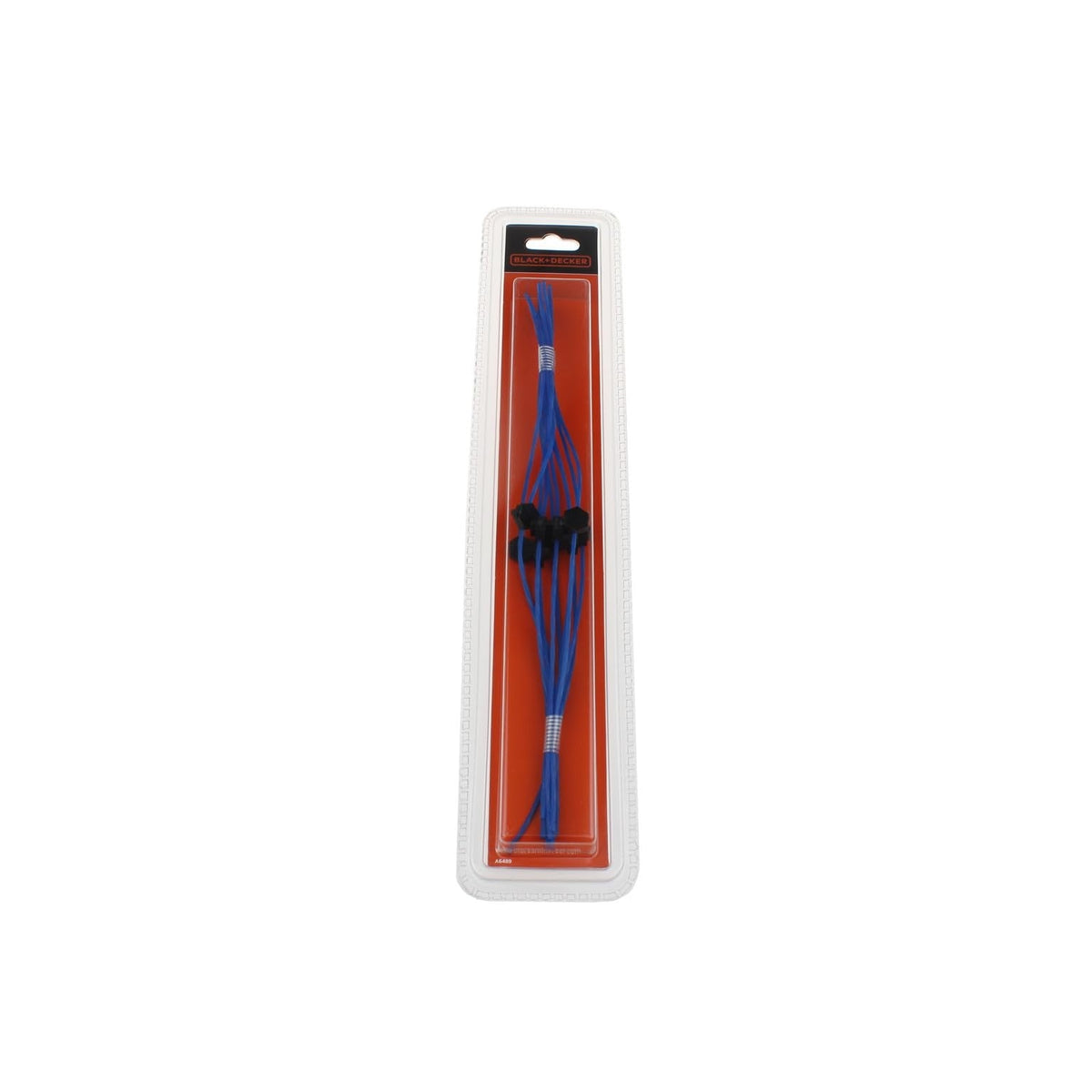 BLACK+DECKER A6489 Pack de 10 Hilos Trenzados HDL de 30 cm, 2.4 mm, Rojo, Repuesto Resistente y Duradero para Modelos GL8033, GL9035, GL9035KIT, GL7033, STC5433 - Ferrotecnia