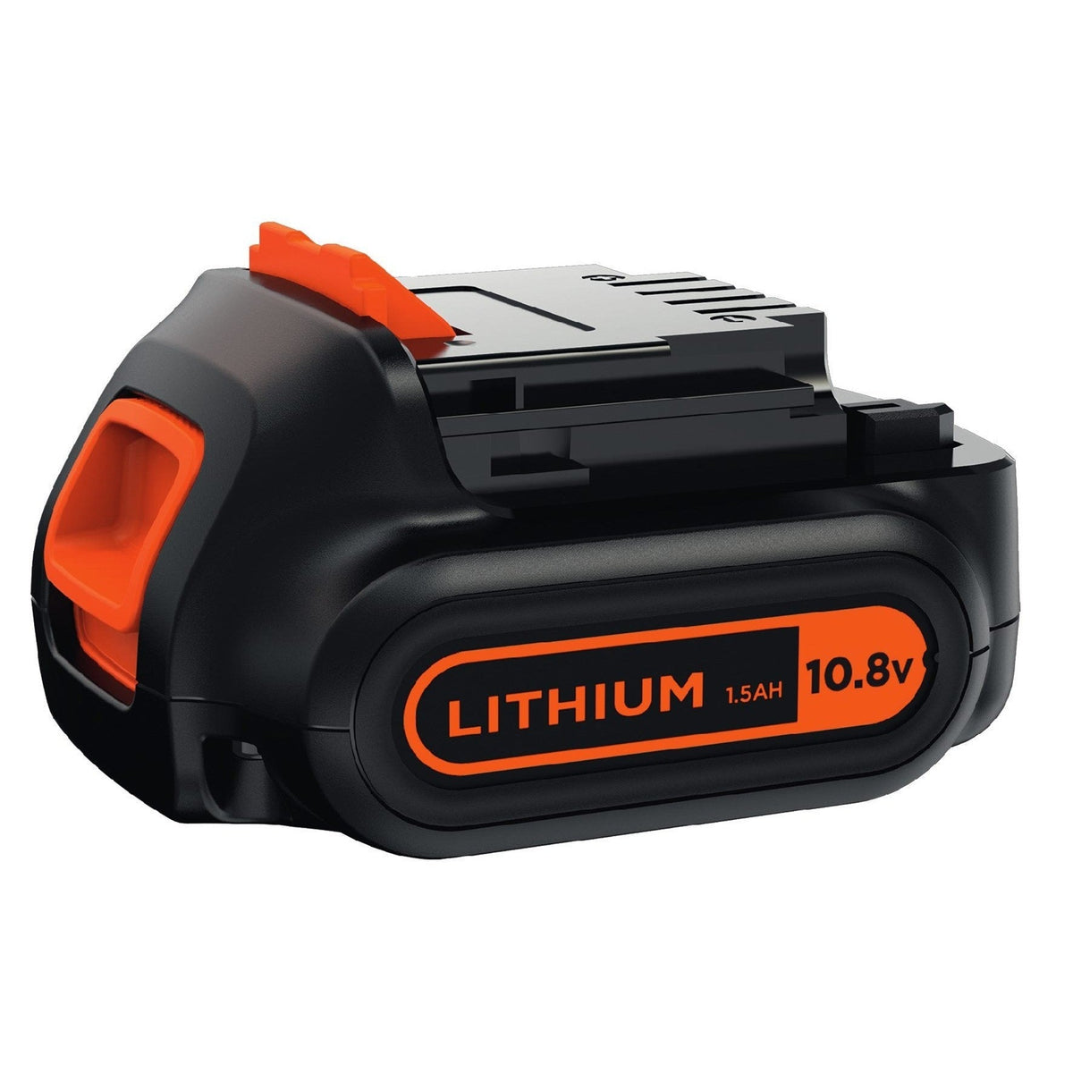 Black+Decker Batería de Litio Tipo Carril 10.8V 1.5Ah, Compatible con Herramientas 10.8V, compacta y Ligera, para Modelos BDCD12 y BDCDD12, BL1512 - Ferrotecnia