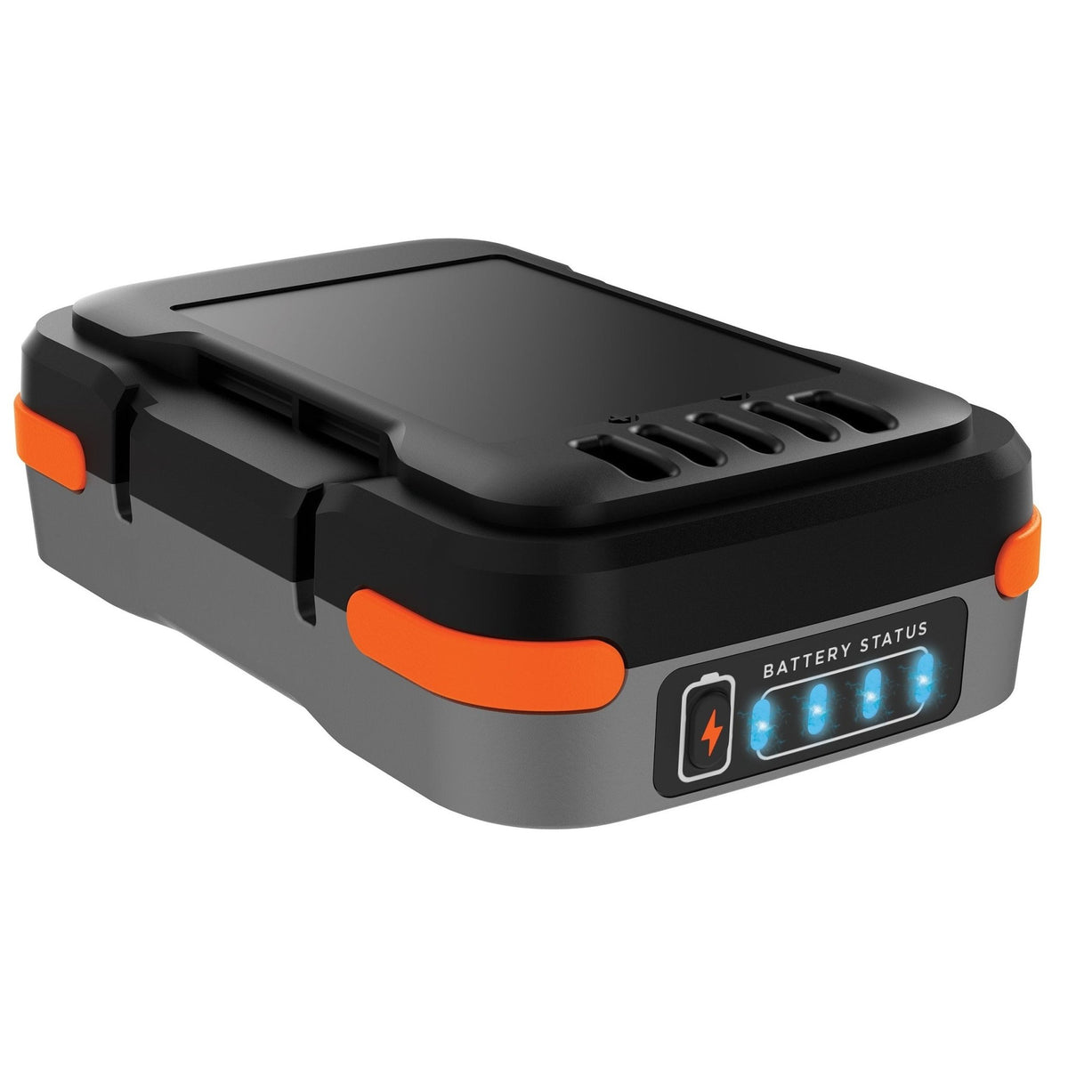 Black+Decker Batería USB 12V 1.5Ah Litio, Compatible con Herramientas 12V, Puertos USB y Micro-USB 2.4A, Carga Dispositivos móviles, Indicadores LED, diseño Compacto y Ligero, BDCB12B-XJ - Ferrotecnia