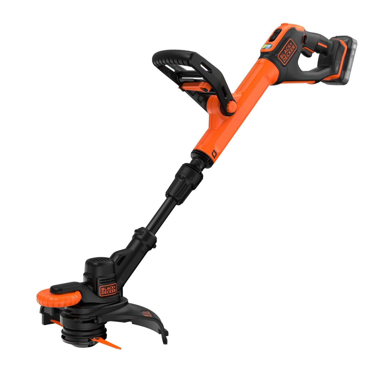 Black+Decker BCSTR918D1-QW - Recortadora de batería 18V con cuchilla de resina y batería 2,0 Ah