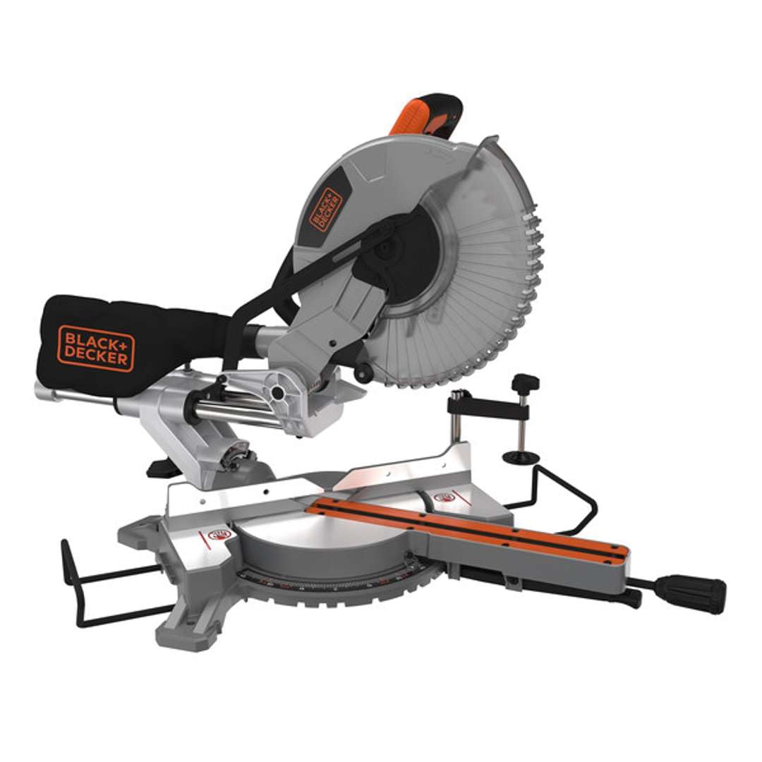 Black+Decker BES710 - Sierra de inglete 2100 W, disco 254 mm