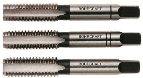 Bohrcraft 41001100300 - Bohrcraft Macho mano progr. DIN 352 jg. 3uds. HSS // M 3 BC - UB - Ferrotecnia