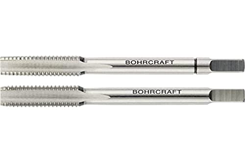 Bohrcraft 41021100018 - Bohrcraft Macho mano progresivo jg. de 2uds. DIN 5157 HSS - G // G 1/8" x 28 BC - UB - Ferrotecnia