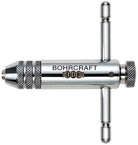 Bohrcraft 43021500001 - Bohrcraft Giramacho en T con crique // Nr.1 / M 3 - 10 corto suelto - Ferrotecnia