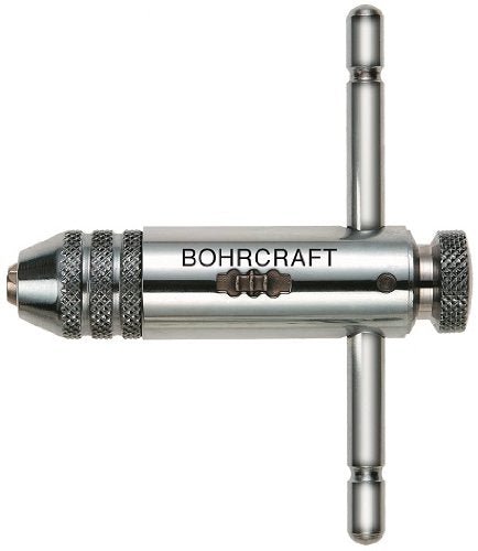 Bohrcraft 43021500002 - Bohrcraft Giramacho en T con crique // Nr.2 / M 5 - 12 corto suelto - Ferrotecnia