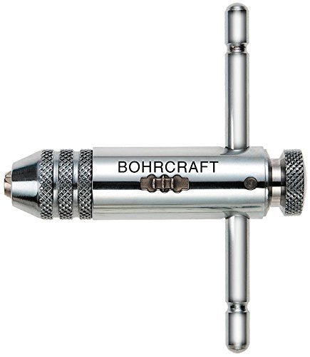 Bohrcraft 43021500002 - Bohrcraft Giramacho en T con crique // Nr.2 / M 5 - 12 corto suelto - Ferrotecnia