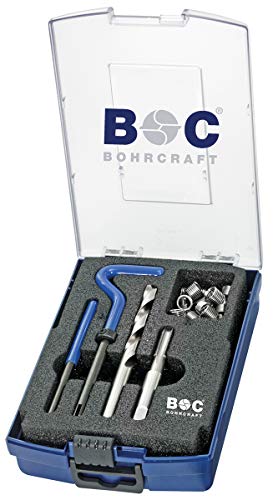 Bohrcraft 46011330300 - Bohrcraft Kit reparador de roscas 24 - uds. // GR - M3 x 0,50 - Ferrotecnia