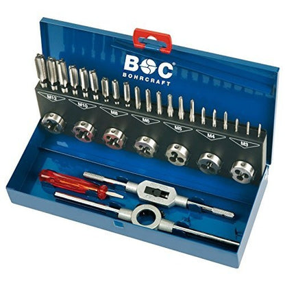 Bohrcraft 60001410025 - Bohrcraft GS25 threaded case // M 3 - M 12 (25x9) / 31-pcs.