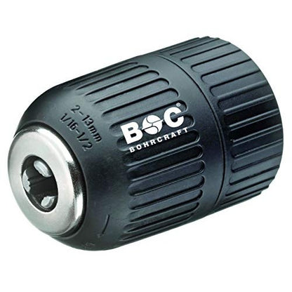 Bohrcraft 14680301012 - Bohrcraft AUTO-LOCK Keyless Drill Chuck 0.8 - 10 mm / 3/8" x 24 UNF