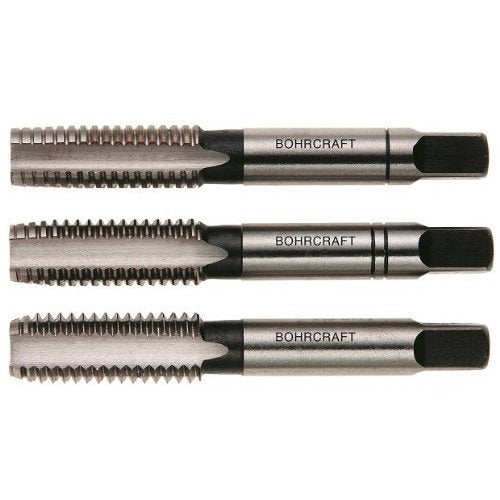 Bohrcraft 41001100400 - Bohrcraft Male hand progr. DIN 352 jg. 3pcs. HSS // M 4 BC-UB