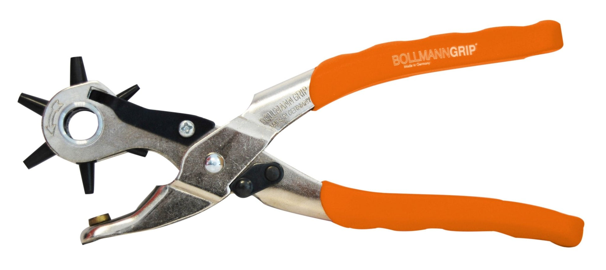 Bollmann 0910 - 35AT - Alicate sacabocados tipo revolver con mangos de plástico - Ferrotecnia