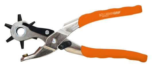 Bollmann 0910 - 35AT - Alicate sacabocados tipo revolver con mangos de plástico - Ferrotecnia