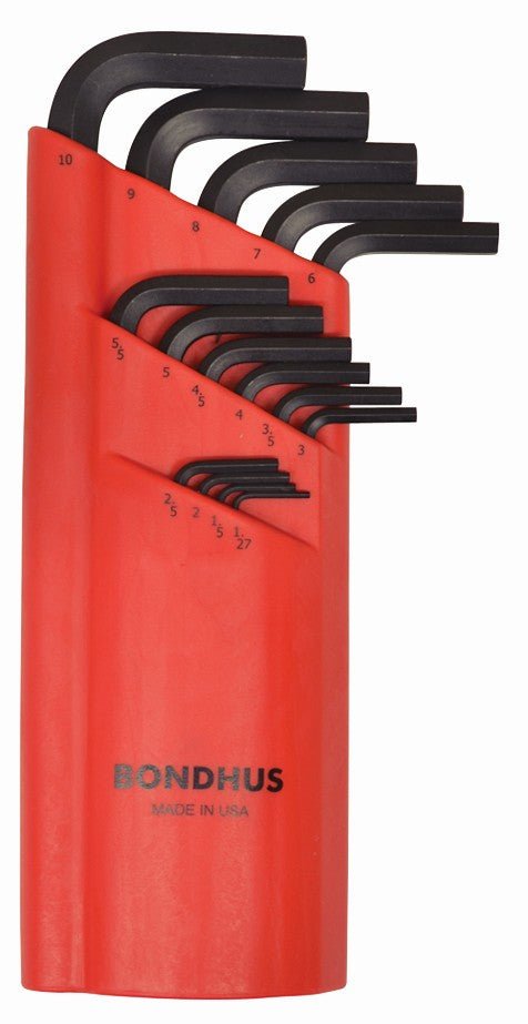 Bondhus 10995 - Juego de 15 llaves en L puntabola Bondhus ProGuard (1.27 - 10 mm.) - Ferrotecnia