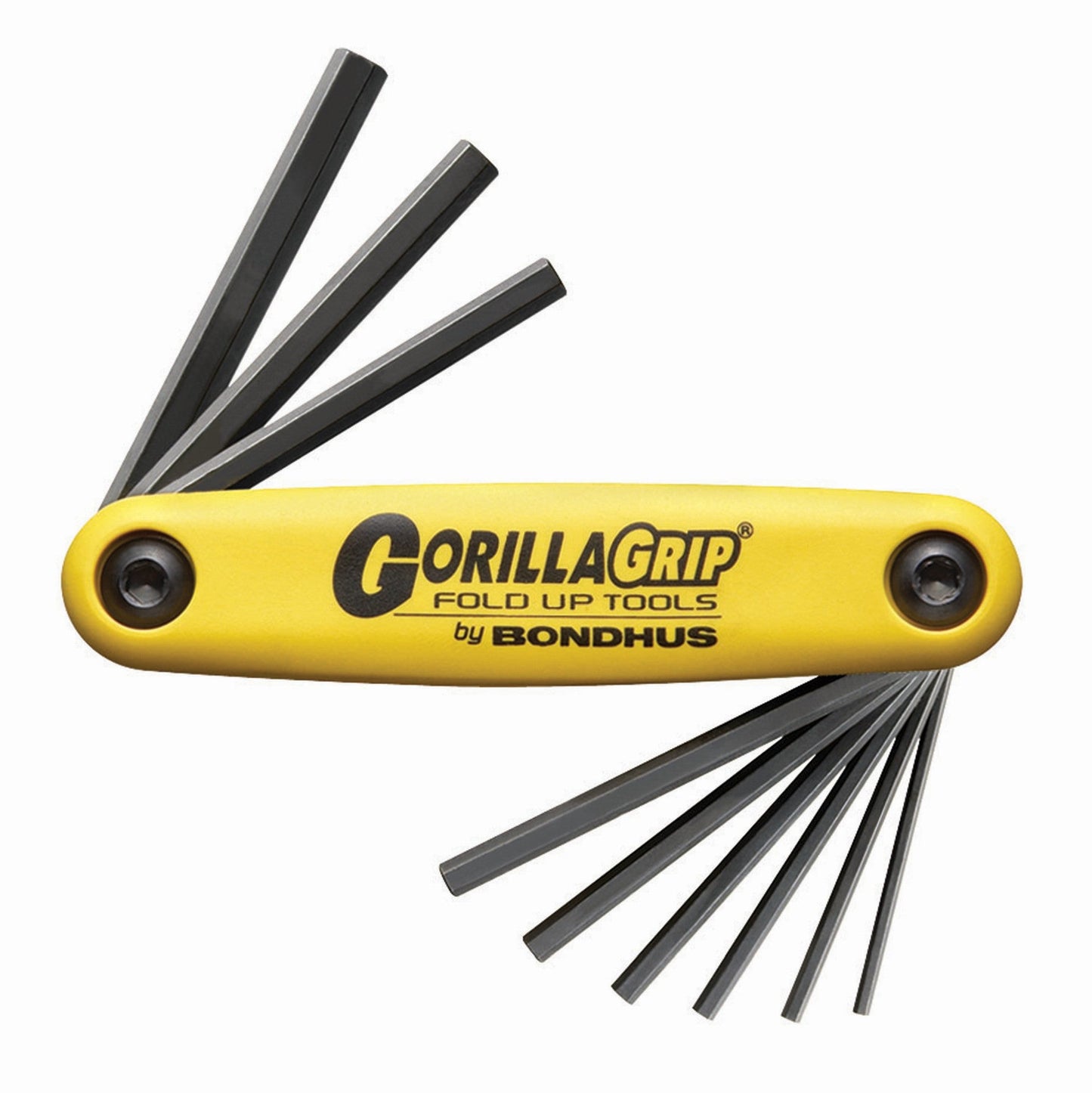 Bondhus 12589 - Navaja Bondhus GorillaGrip 9 llaves hexagonales en pulgadas (5/64 - 1/4") - Ferrotecnia