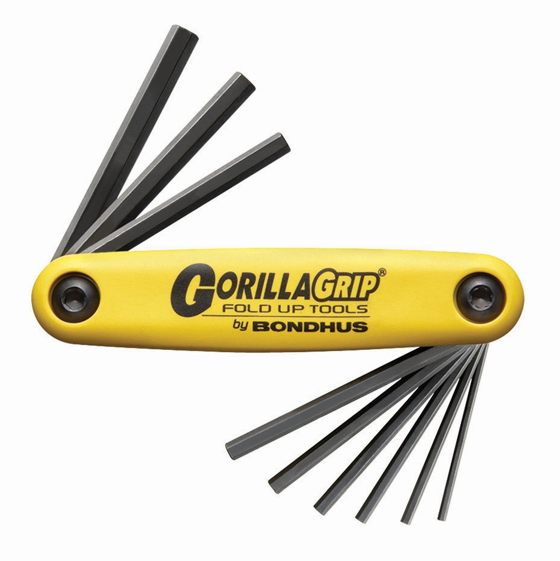 Bondhus 12591 - Navaja Bondhus GorillaGrip 9 llaves hexagonales en pulgadas (0.50 - 3/16") - Ferrotecnia