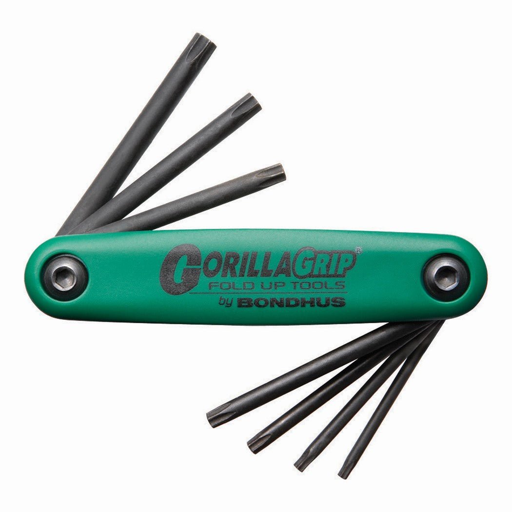 Bondhus 12636 - Navaja Bondhus GorillaGrip 7 llaves Torx inviolables (TR7 - TR25) - Ferrotecnia