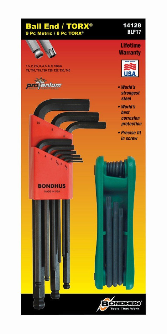 Bondhus 14128 - PromoPack Bondhus con juego 10999 y navaja GorillaGrip Torx 12634 - Ferrotecnia