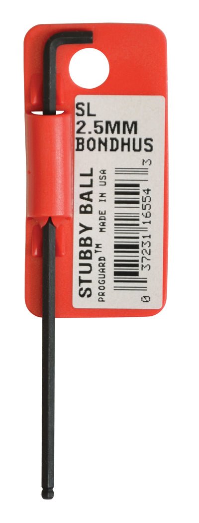 Bondhus 16549 - Llave en L puntabola Bondhus ProGuard Stubby 1.27 mm. (lote de 5 unidades) - Ferrotecnia