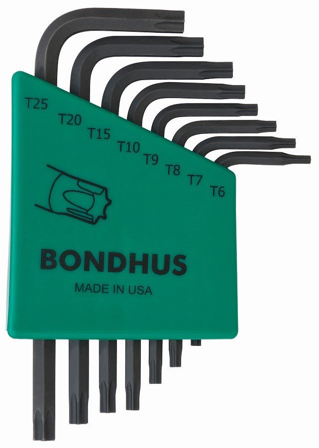 Bondhus 31732 - Juego de 8 llaves cortas en L Torx Bondhus Proguard (T6 a T25) - Ferrotecnia