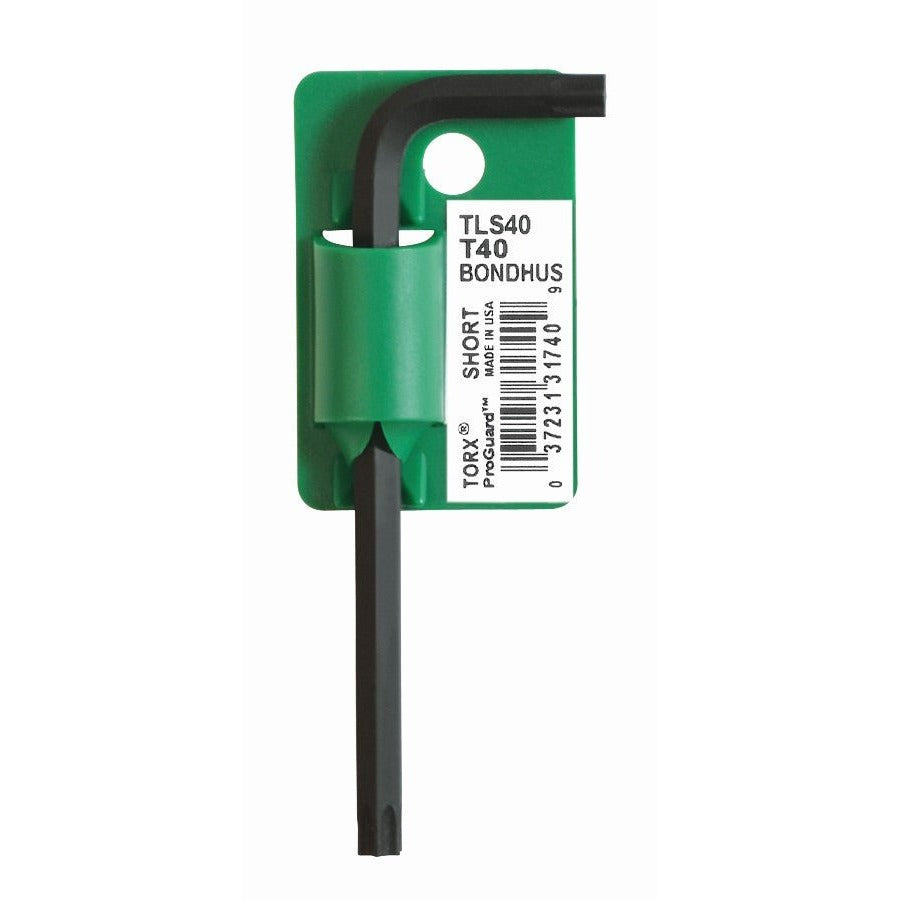 Bondhus 31760 - Bondhus ProGuard Torx T60 Short L-Wrench (Pack of 2)