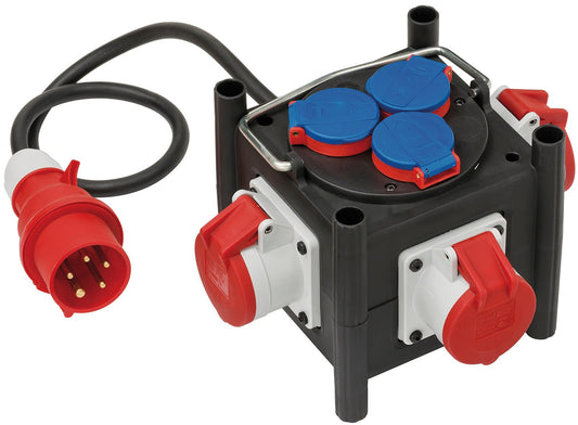 Brennenstuhl 1153680100 - Distribuidor de corriente compacto IP44 BSV 3 LS (1 m) - Ferrotecnia