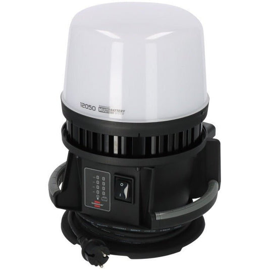 Brennenstuhl 1173700003 - Foco de trabajo LED 360° a batería Multi Battery System Hybrid 12050 MH IP54 - Ferrotecnia