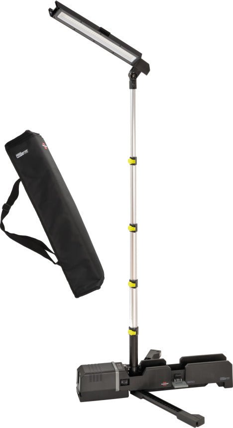 Brennenstuhl 1173700004 - Foco de trabajo LED a batería con trípode Multi Battery System 6050 MA IP54 - Ferrotecnia